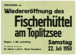 Toplitzsee Fischerhüttel Wiedereröffnung 1950.jpg